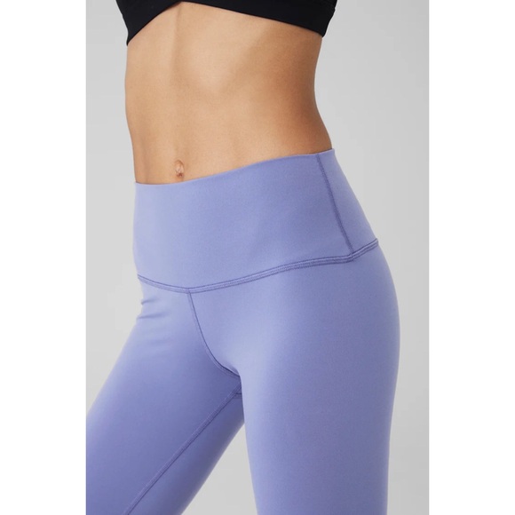 Alo Yoga 7/8 High-Waist Airbrush Legging Infinity Blue S - Picture 5 of 11